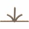 Ekena Millwork Redmond Smooth Timber Gable Bracket, Douglas Fir, 108"W x 72"H x 3 1/2"D x 5 1/2"F, 16/12 Pitch GBW108X72X0406RED00SDF - alternate 2